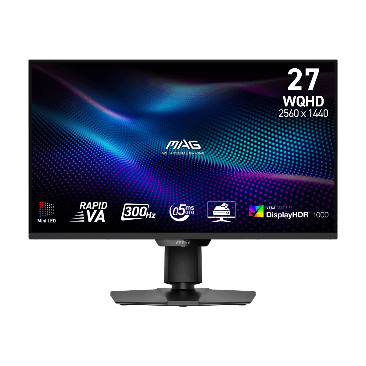 Monitor gaming de MSI MAG 274QPF-X30MV de 27 pulgadas WQHD
