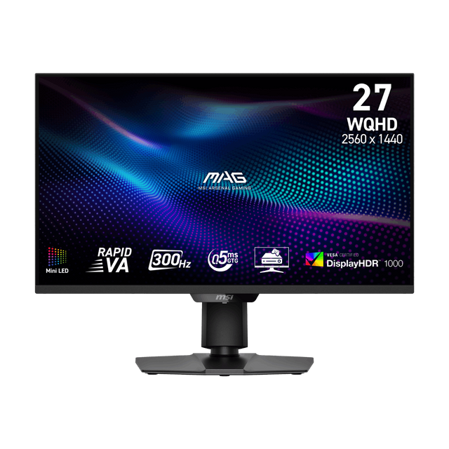 Monitor gaming de MSI MAG 274QPF-X30MV de 27 pulgadas WQHD