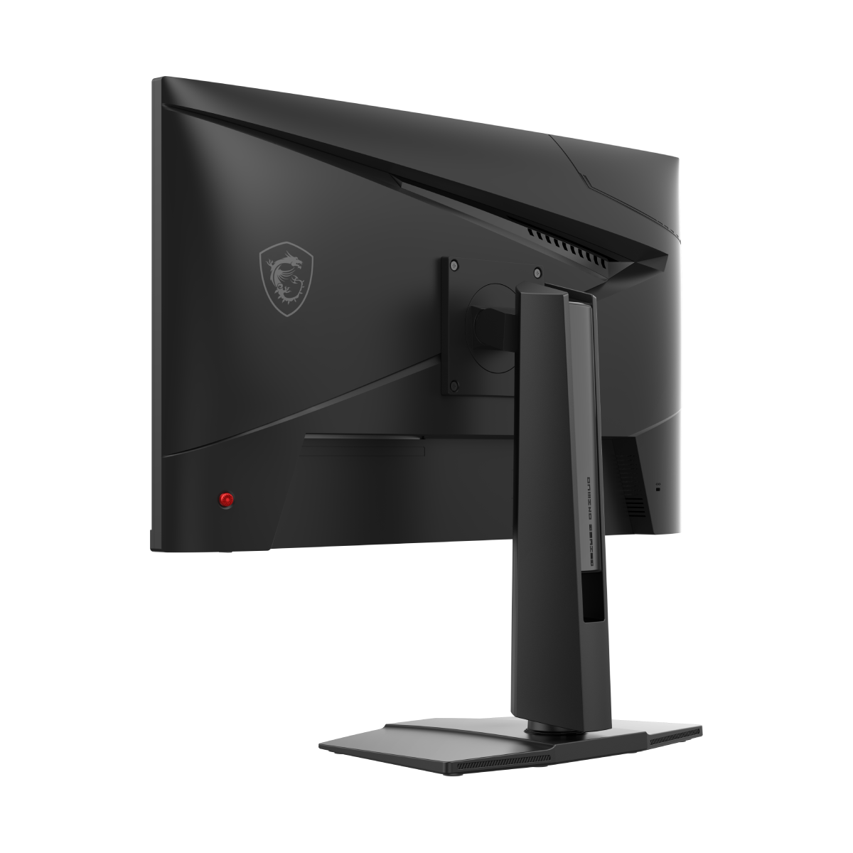 Monitor gaming MSI MAG 274QPF X32 con pantalla grande, diseño elegante y detalles visibles en el dispositivo.