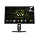 Monitor gaming MSI MAG 274QPF X32 con pantalla grande, diseño moderno y detalles visibles en la imagen.
