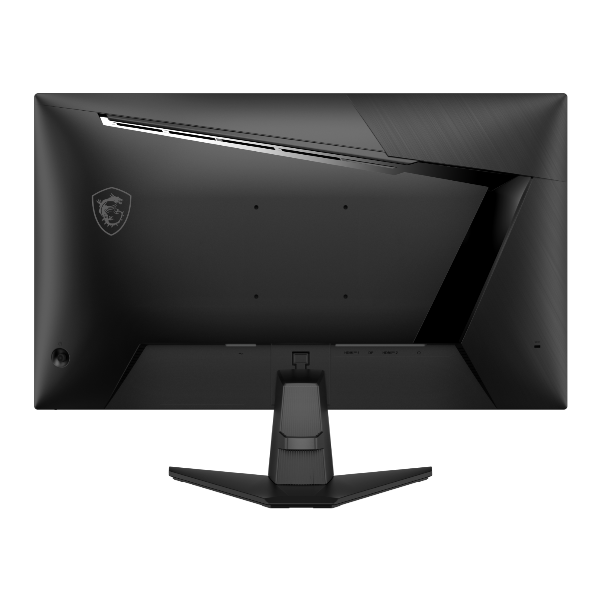 Monitor gaming MSI MAG 275F E20 de 27 pulgadas con pantalla brillante y marco negro, ideal para jugadores.
