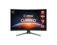 Monitor gaming MSI MAG 325CQRF QD de 32 pulgadas con pantalla curva y alta resolución, ideal para juegos intensos.