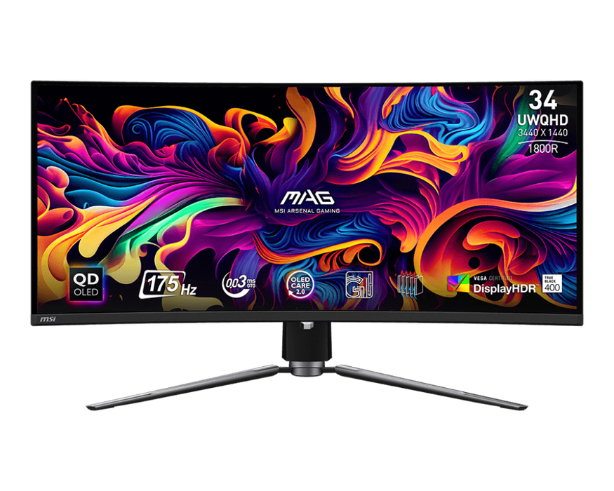 monitor gaming msi mag 341cqp qd-oled