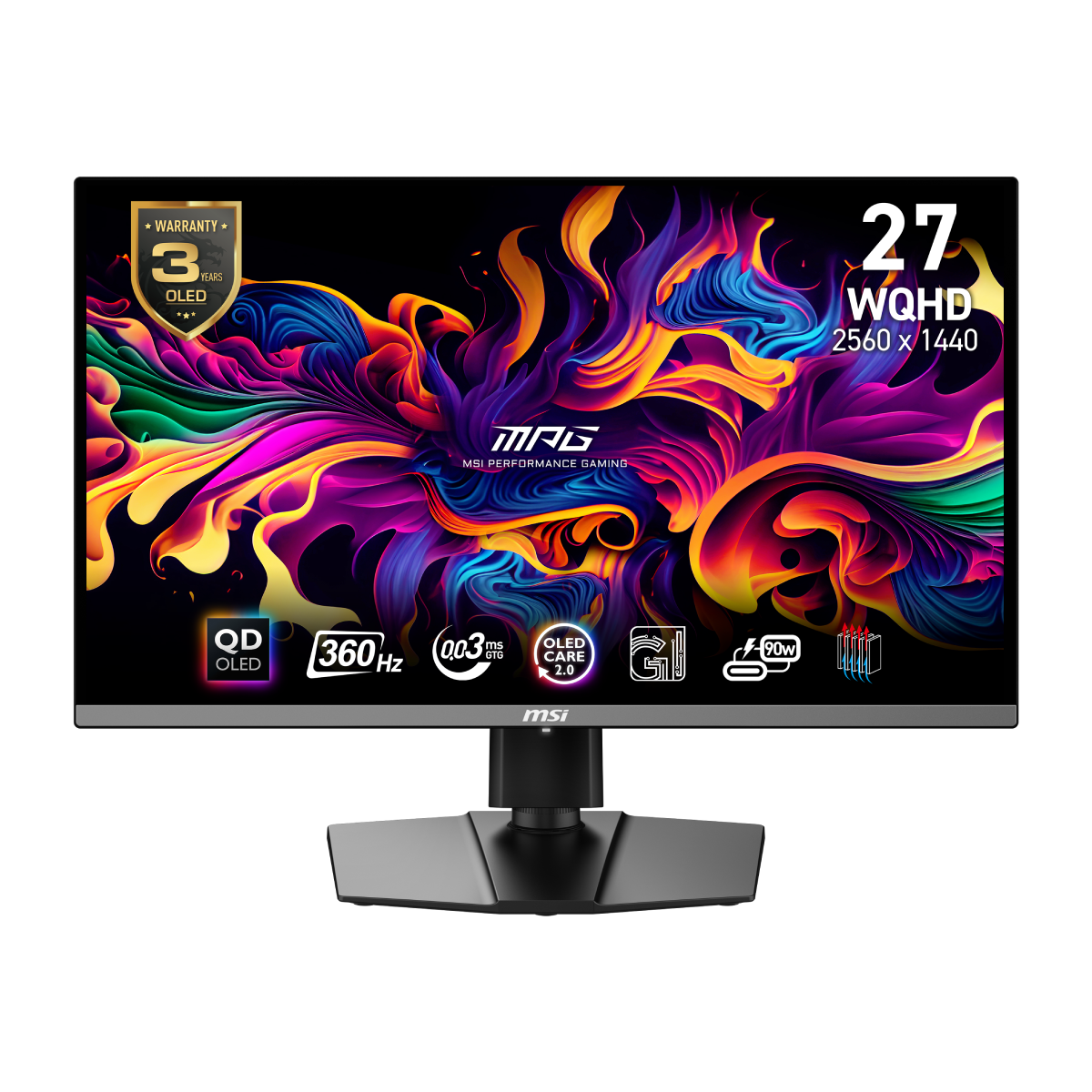 MSI MPG 271QRX QD-OLED 量子ドット有機ELゲーミング MSI MPG 271QRX QD-OLED | Monitor Gaming QD-OLED de 26.5