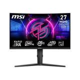 Monitor gaming curvo MSI MPG 275CQRXF de 27 pulgadas WQHD