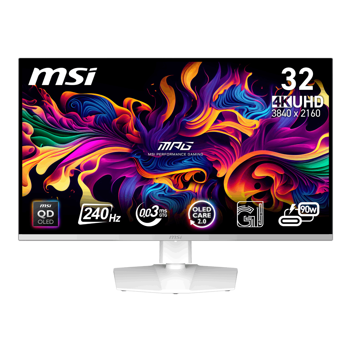 Monitor gaming 4K de MSI MPG 321URXW QD-OLED de 32 pulgadas