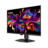 Monitor gaming MSI MPG 322UR QD-OLED X24 con pantalla OLED, diseño moderno y detalles de alta resolución.