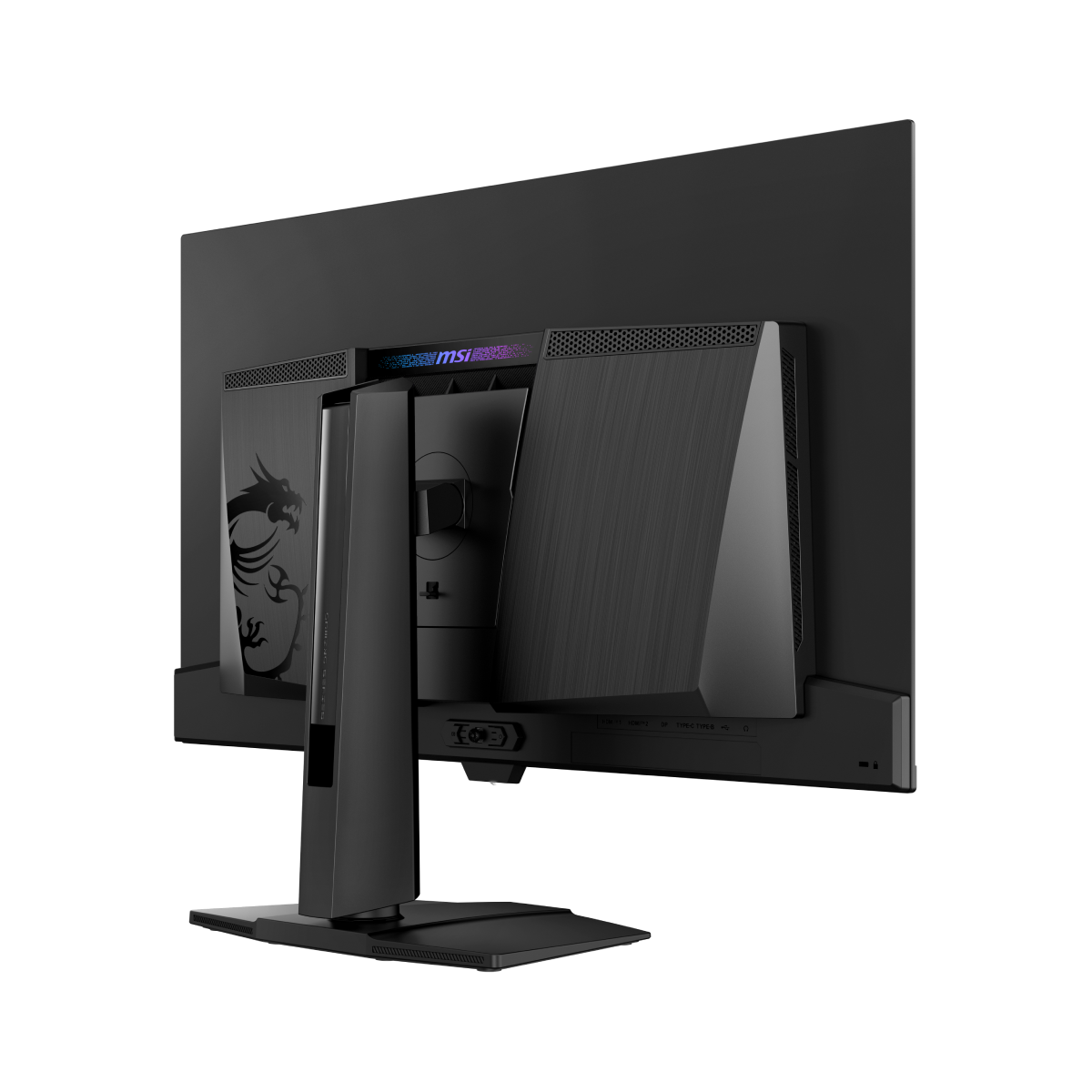 Monitor gaming MSI MPG 322UR QD-OLED X24 con pantalla de alta resolución y diseño moderno, ideal para juegos y entretenimiento.