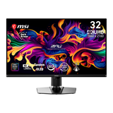 Monitor gaming MSI MPG 322UR QD-OLED X24 con pantalla grande y diseño moderno, ideal para juegos y entretenimiento.