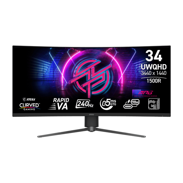 Monitor gaming ultra-wide de MSI MPG 34CQRF X24 UWQHD de 34