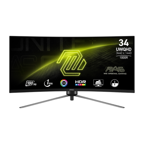 monitor gaming ultra-wide msi mag 345cqr de 34 uwqhd