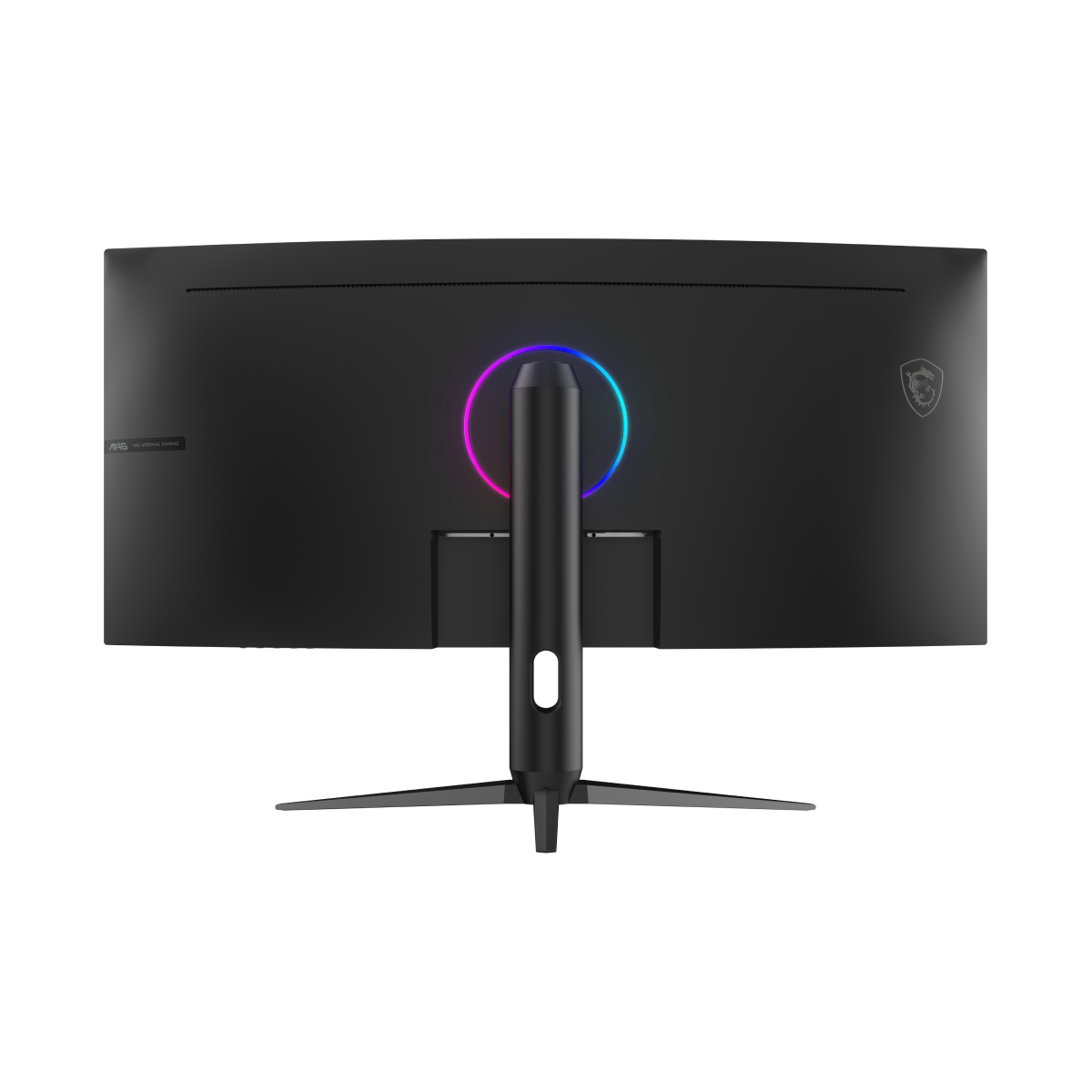 Monitor gaming ultrawide MSI MAG 342CQRF E20 con pantalla curva y diseño moderno, ideal para juegos y entretenimiento.