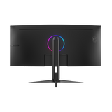 Monitor gaming ultrawide MSI MAG 342CQRF E20 con pantalla curva y diseño moderno, ideal para juegos y entretenimiento.