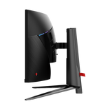 Monitor gaming MSI MAG 345CQRF E20 ultrawide, pantalla curva de alta resolución con diseño moderno y bordes delgados.