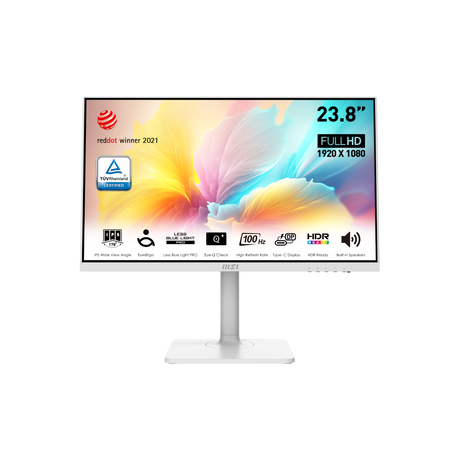 Monitor para profesionales MSI Modern MD2412PW de 24 pulgadas FHD