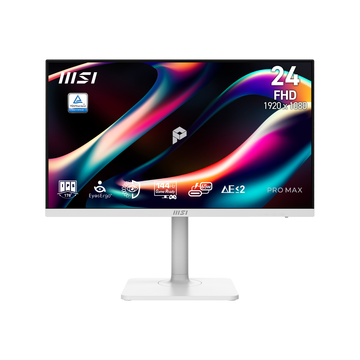 Monitor para profesionales de MSI PRO MAX 241PHW E14 FHD de 24 pulgadas
