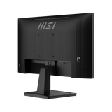Monitor profesional MSI PRO MP225 E12VL de 24 pulgadas con pantalla clara y diseño ergonómico para uso en oficina.