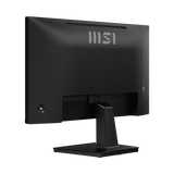Monitor profesional MSI PRO MP225 E12VL de 23.8 pulgadas con pantalla clara y diseño elegante para uso en oficina y trabajo.