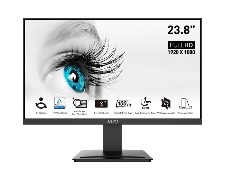 monitor profesional msi pro mp2412