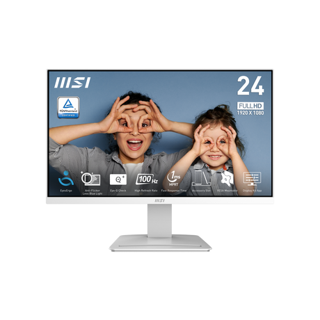 Monitor para profesionales MSI PRO MP2412W de 24 pulgadas FHD