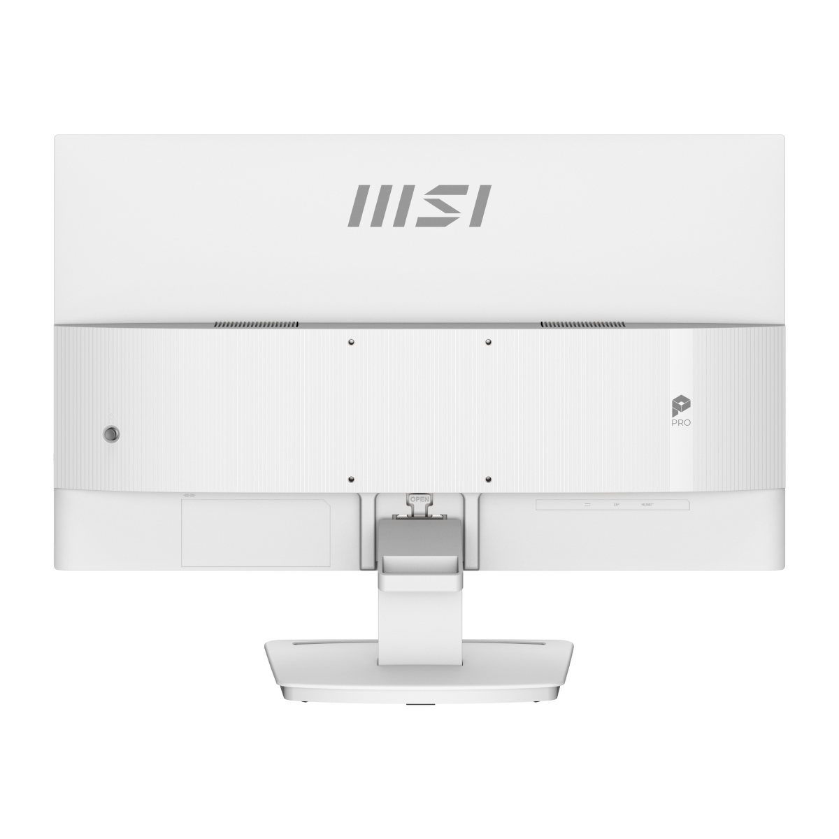 Monitor profesional MSI PRO MP241W E14V con pantalla grande y diseño elegante, ideal para trabajo y productividad.