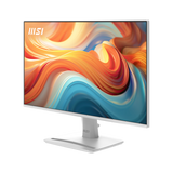 Monitor profesional MSI PRO MP243W E14 de 23.8 pulgadas con pantalla nítida y diseño elegante para uso en oficina.