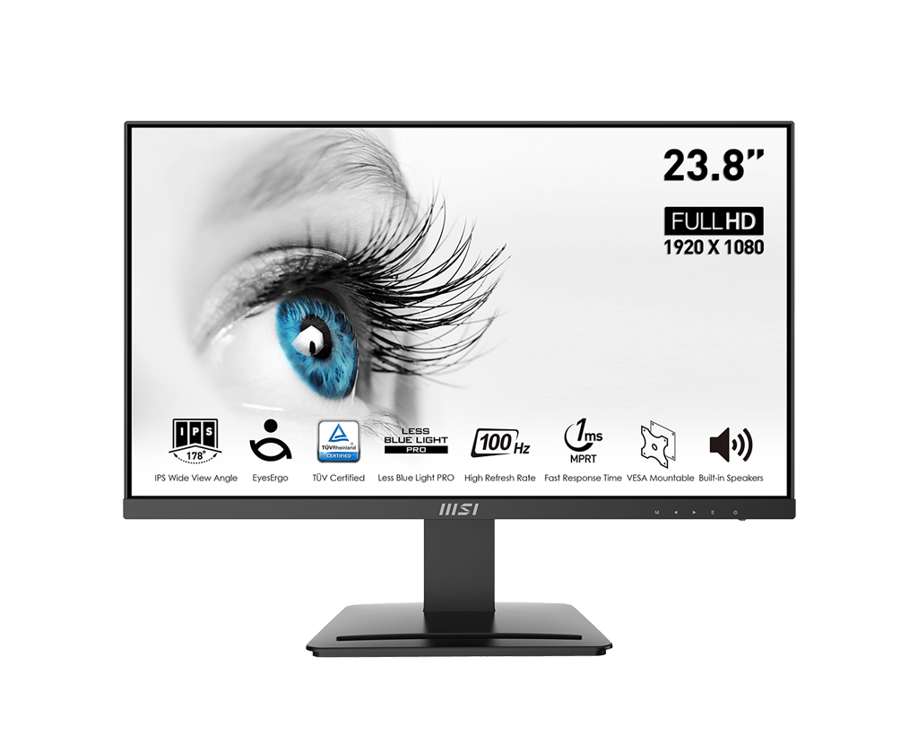 monitor profesional msi pro mp243x