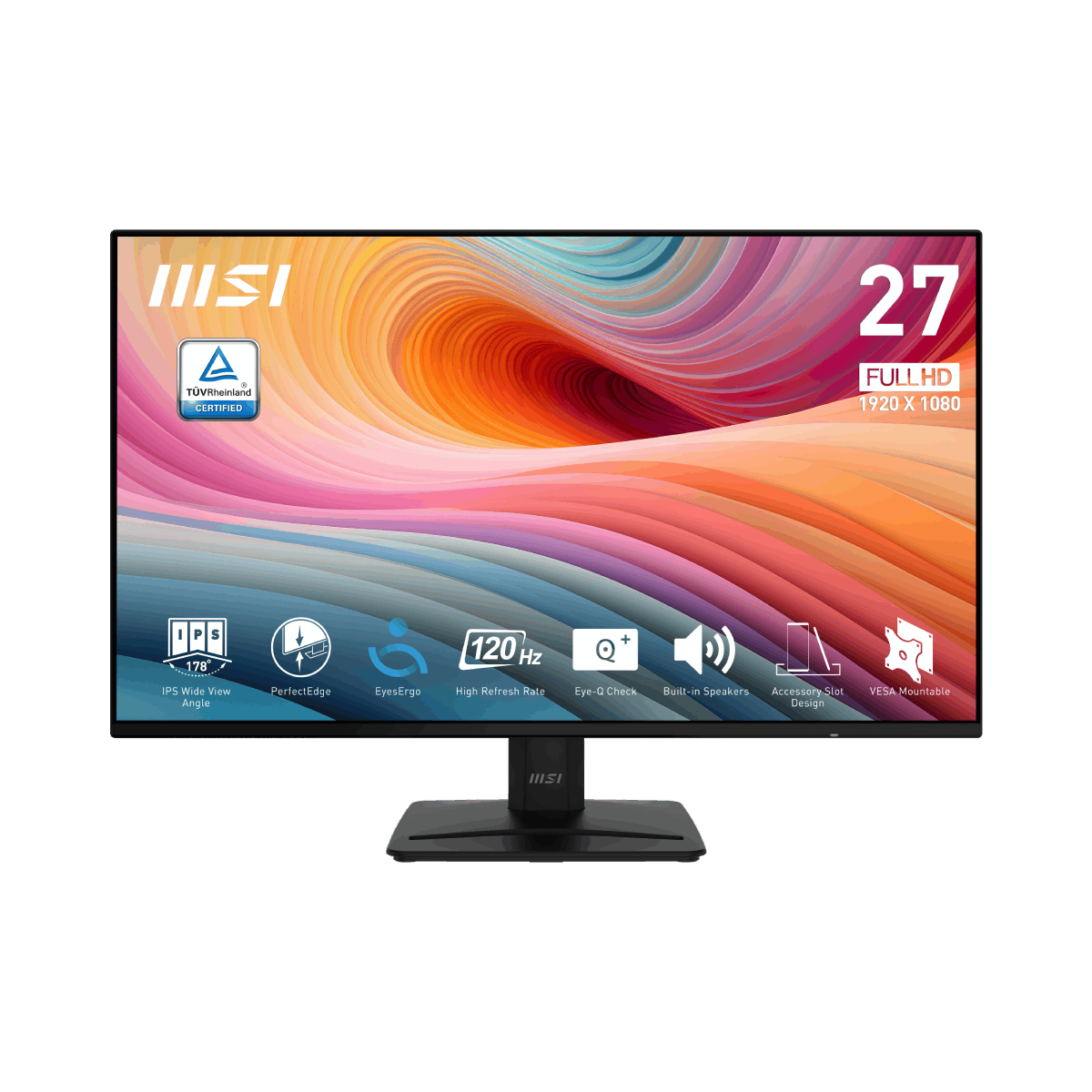 Monitor para profesionales MSI PRO MP271A E2 FHD con 120Hz