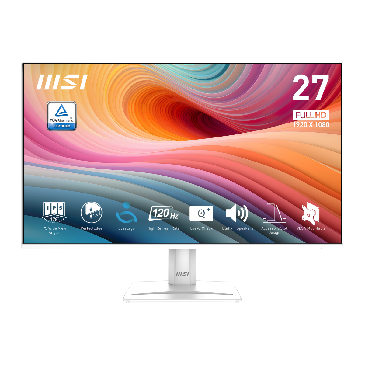 Monitor para profesionales de MSI PRO MP272W E2 de 27 pulgadas