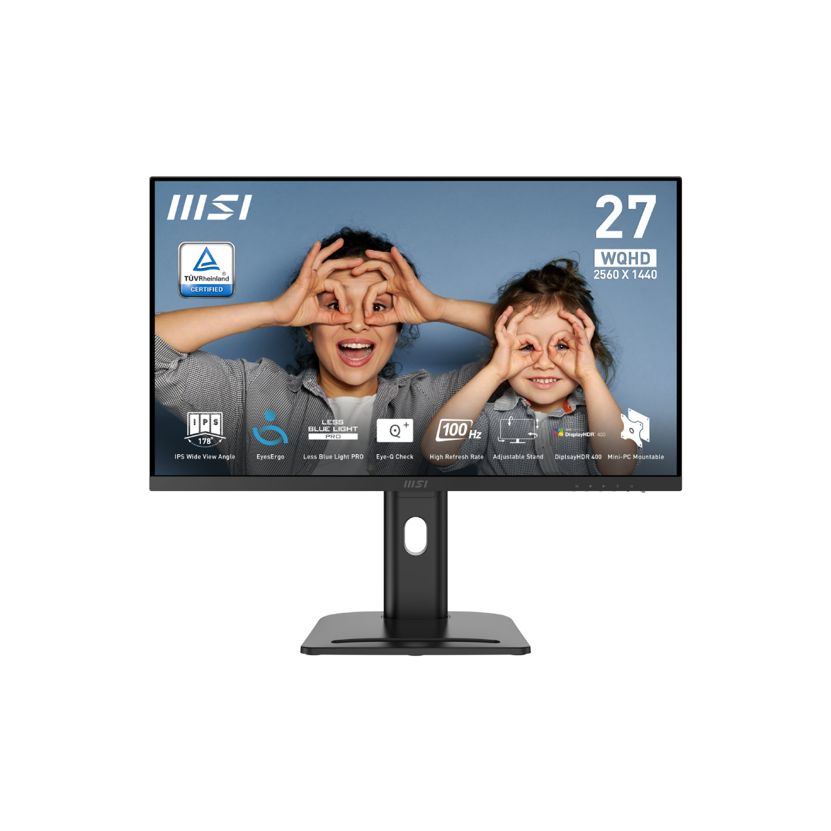 monitor para profesionales msi pro mp273qp e2 de 27 WQHD