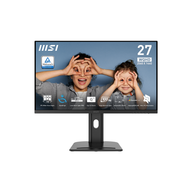 monitor para profesionales msi pro mp273qp e2 de 27 WQHD