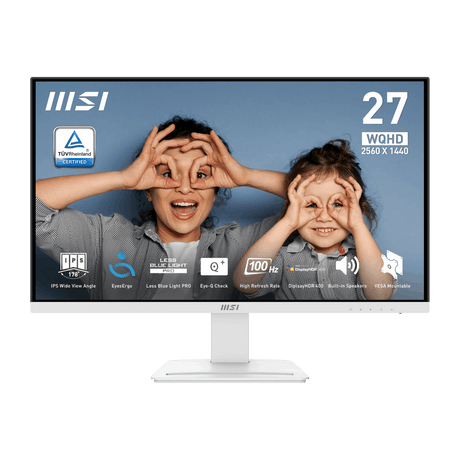 Monitor para profesionales de MSI PRO MP273QW E2 de 27 pulgadas