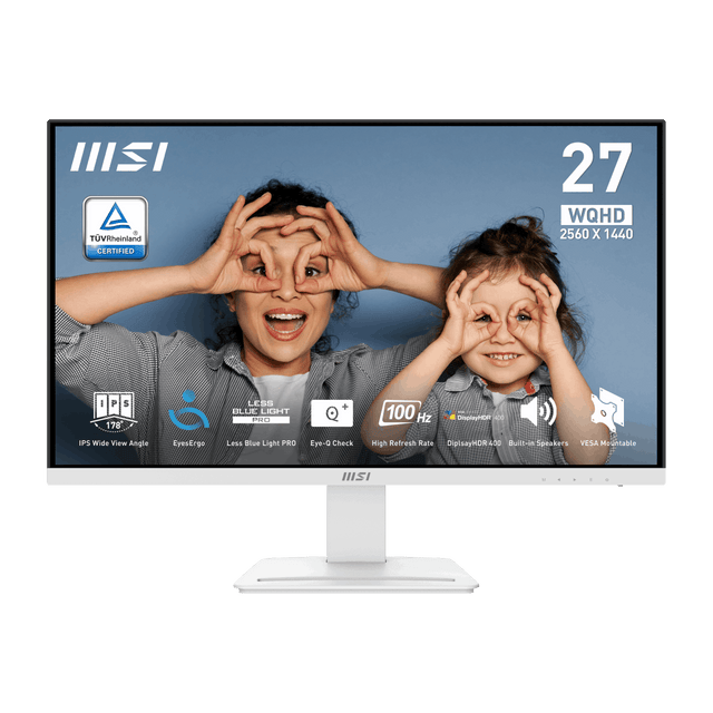Monitor para profesionales de MSI PRO MP273QW E2 de 27 pulgadas