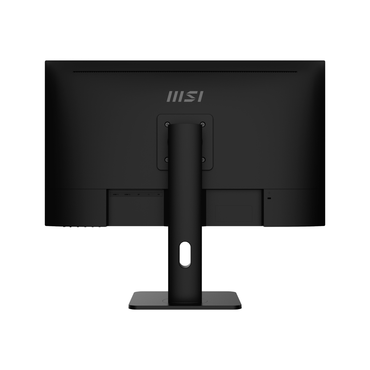 Monitor profesional MSI PRO MP273UP E6 de 27 pulgadas con pantalla clara y diseño elegante, ideal para trabajo y productividad.