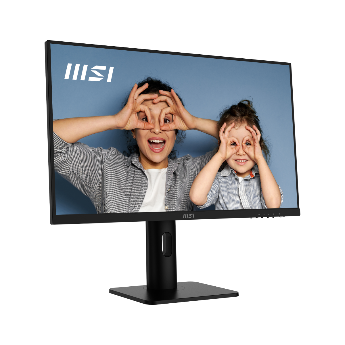 Monitor profesional MSI PRO MP273UP E6 con pantalla grande y resolución clara, ideal para tareas de oficina y diseño.