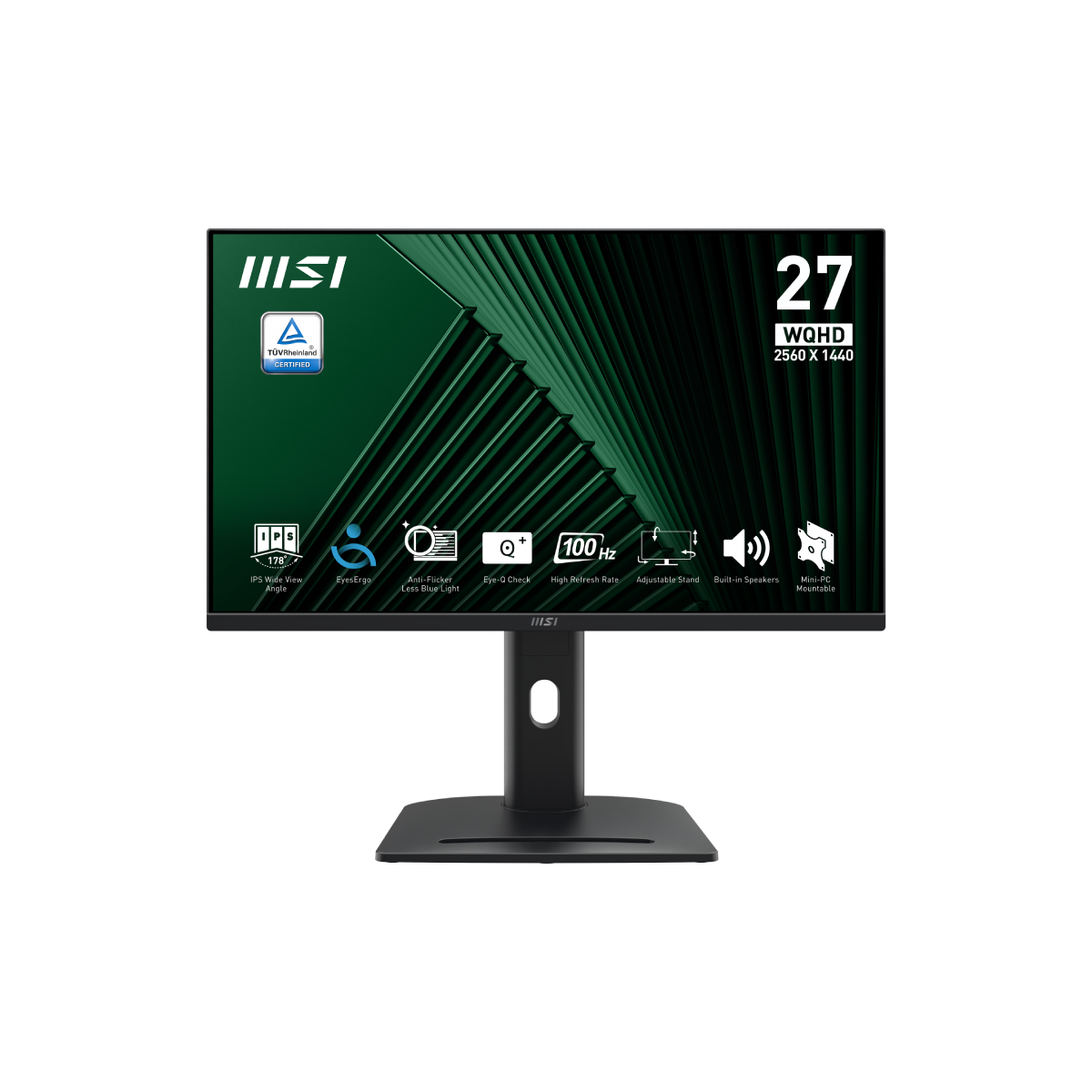 Monitor para profesionales MSI PRO MP275QPG de 27 pulgadas WQHD