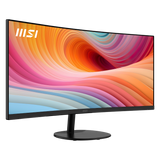 Monitor profesional MSI PRO MP341CQ E12 de 34 pulgadas con pantalla curva y resolución QHD, ideal para trabajo y productividad.