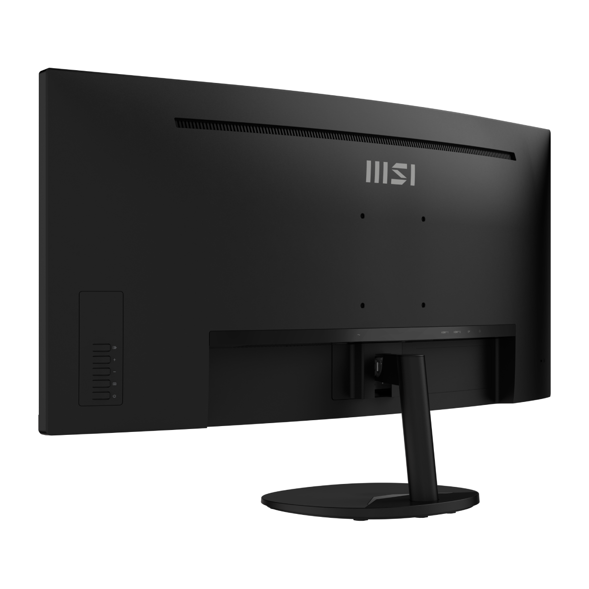 Monitor profesional MSI PRO MP341CQ E12 con pantalla curva y resolución alta, ideal para tareas de oficina y diseño.