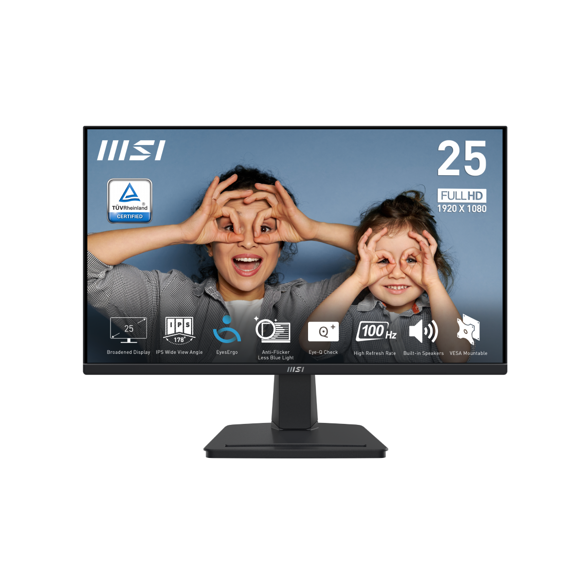 monitor para profesionales msi pro mp251 de 25 FHD