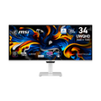 Monitor profesional ultrawide MSI PRO MAX 341QPXW14G en vista frontal