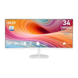 Monitor ultrawide de MSI PRO MP341CQW E12 de 34 pulgadas