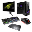 Setup Gaming de MSI MAG Infinite S3 14NVP5-2800ES, monitor MAG 27CQ6PF y pack perifericos