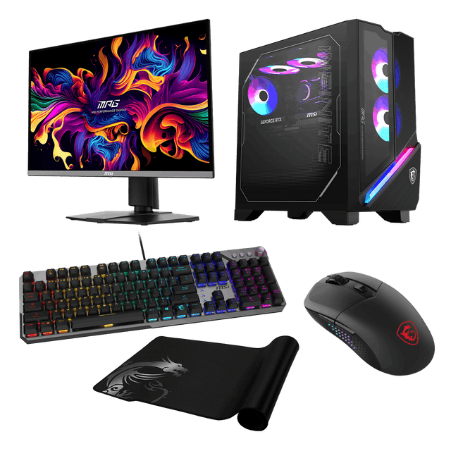 MSI MPG Infinite X3 AI 2NVR7-641EU + MPG 271QRX QD-OLED + Pack Periféricos | Setup Gaming - MSI e-Shop | Tienda Oficial MSI España