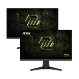 Pack de 2 monitores gaming de MSI MAG 255F X24