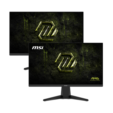 Pack de 2 monitores gaming de MSI MAG 255F X24