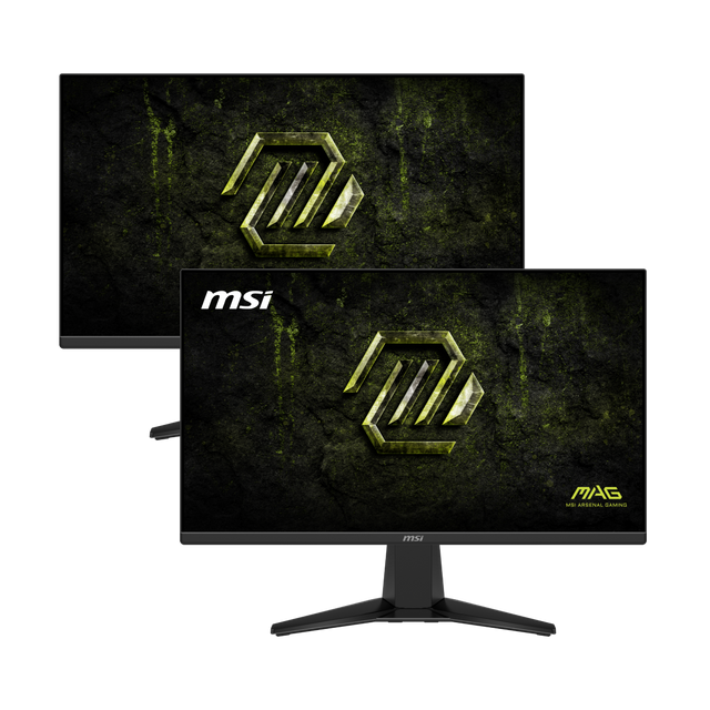 Pack de 2 monitores gaming de MSI MAG 255F X24