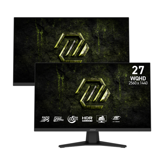 Pack de 2 monitores gaming de  MSI MAG 274QF E20