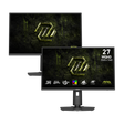 Pack de 2 monitores gaming de MSI MAG 274QPF X32