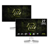 Pack de 2 monitores gaming de MSI MAG 274QRFW E20 de 27 pulgadas