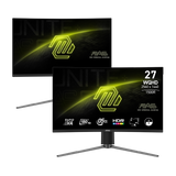 Pack de 2 monitores gaming de MSI MAG 27CQ6PF